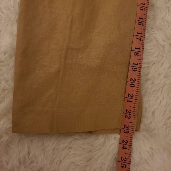 LARRY‎ LEVINE PETITE Women's Beaded Crop Pants. Front Pockets. SIZE 8P - Picture 10 of 11